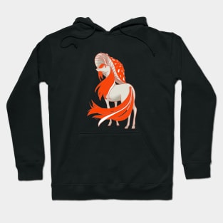 Amanita Muscaria (Fly Agaric) Mushroom Unicorn Hoodie